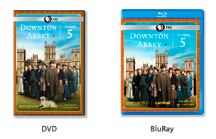 Downton Abbey Season 5 DVD and BluRay preorder (image)