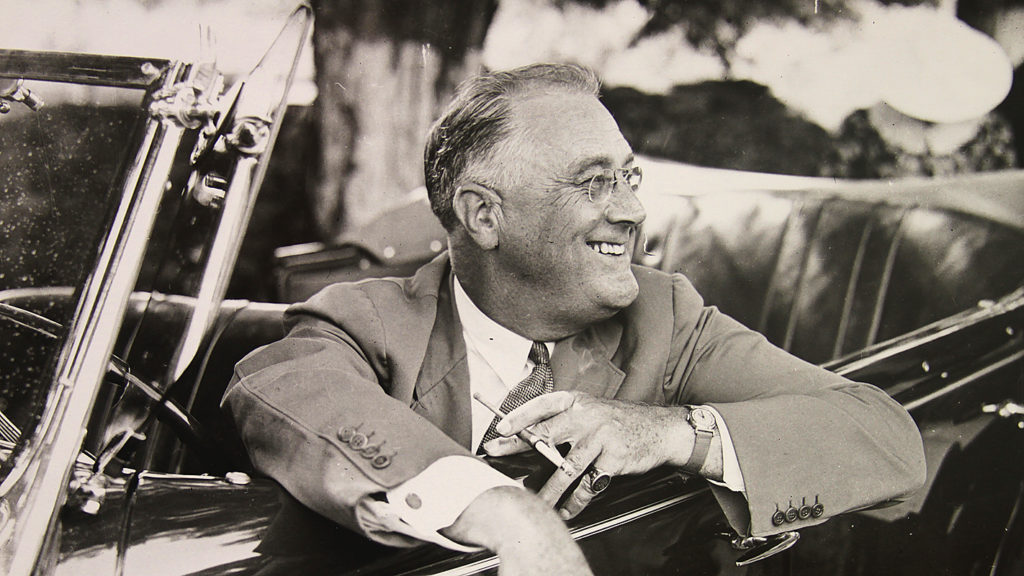 President Franklin Delano Roosevelt.