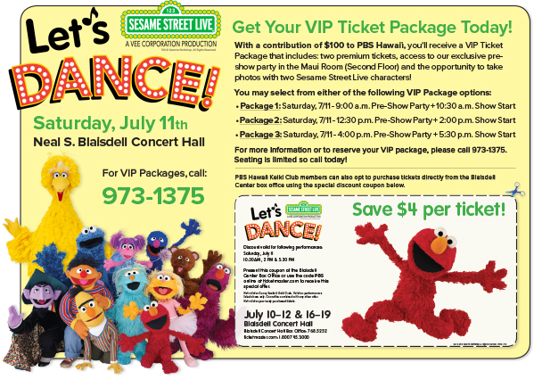Let's Dance with Sesame Street Live