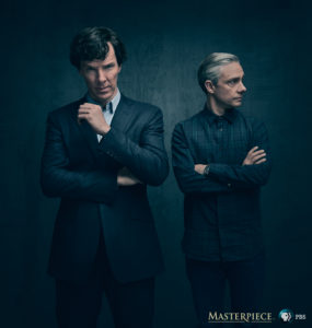 Sherlock Benedict Cumberbatch and Watson Martin Freeman
